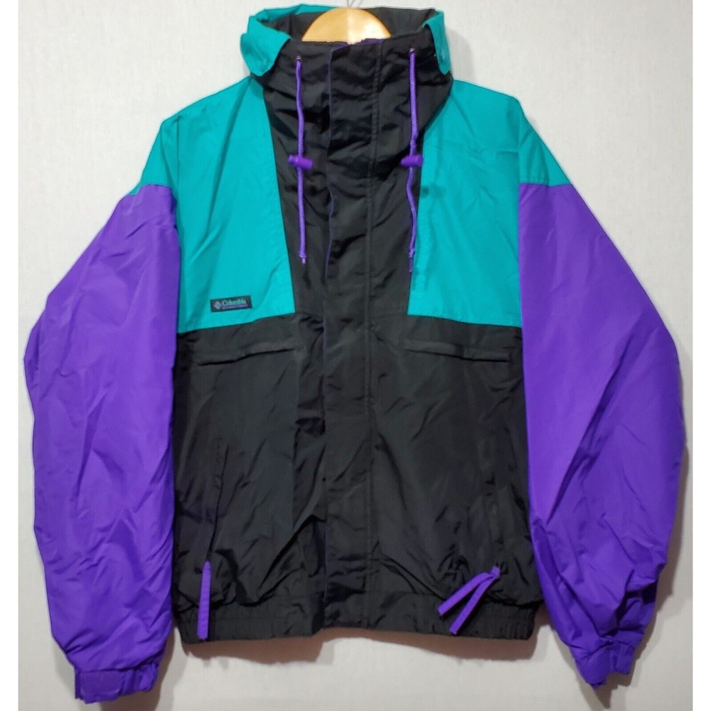 Vintage 90s RAD Color Block COLUMBIA Vamoose Ski Snowboarding Jacket Men's M